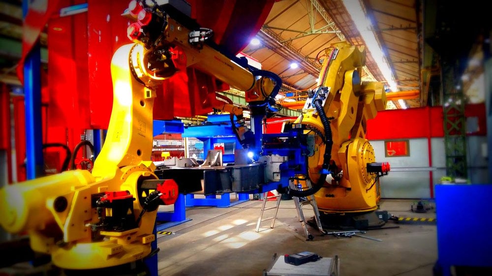 Alstom commissions the highest-capacity welding robot in the railway industry